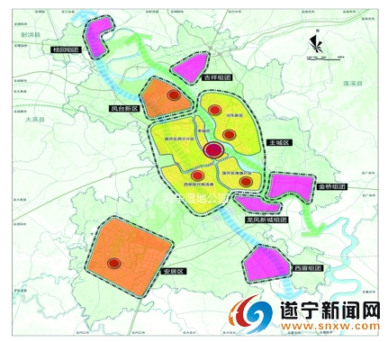 遂宁城市发展新蓝图，最新规划图揭秘