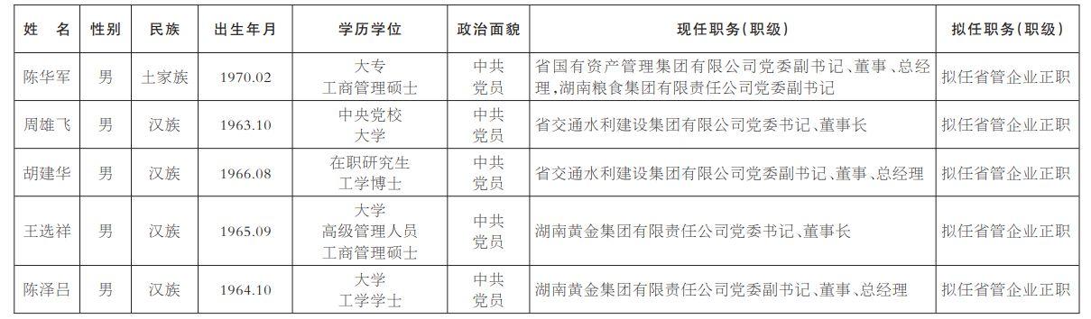 湖南领导干部公示更新，深化公开透明助力地方治理现代化进程